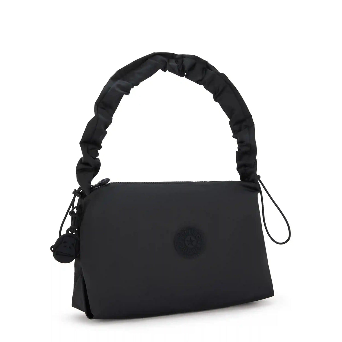 Eleni Medium Smooth Satin Shoulder Bag