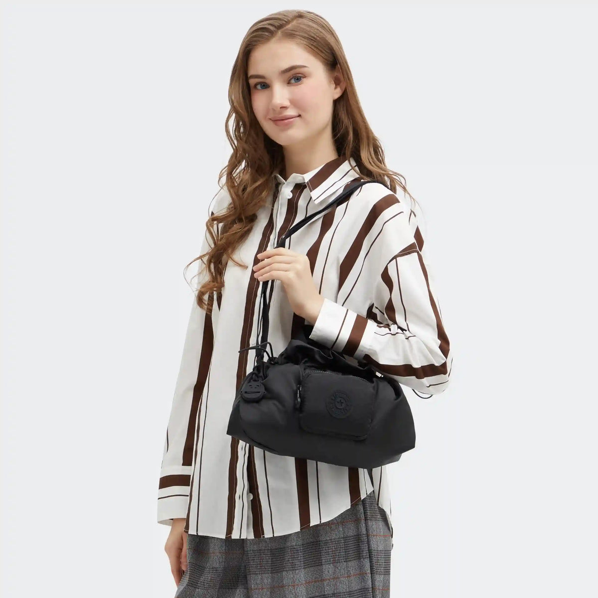 Elza Smooth Satin Crossbody Bag