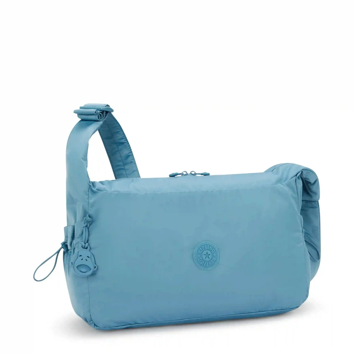 Gwyn Smooth Satin Shoulder Bag