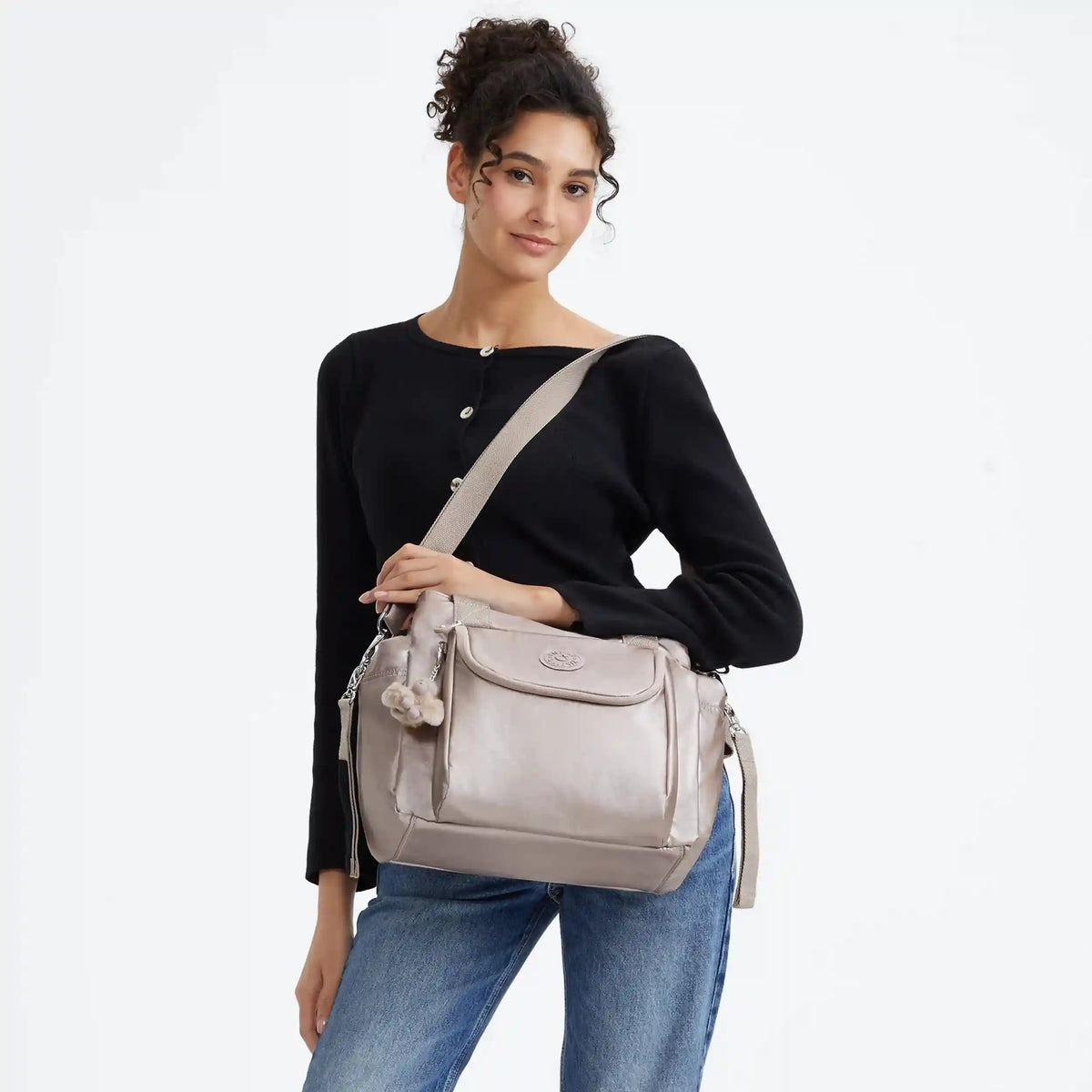 Nappisac Metallic Diaper Bag