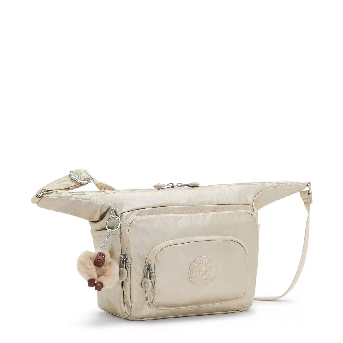 Erica Small Metallic Crossbody Bag