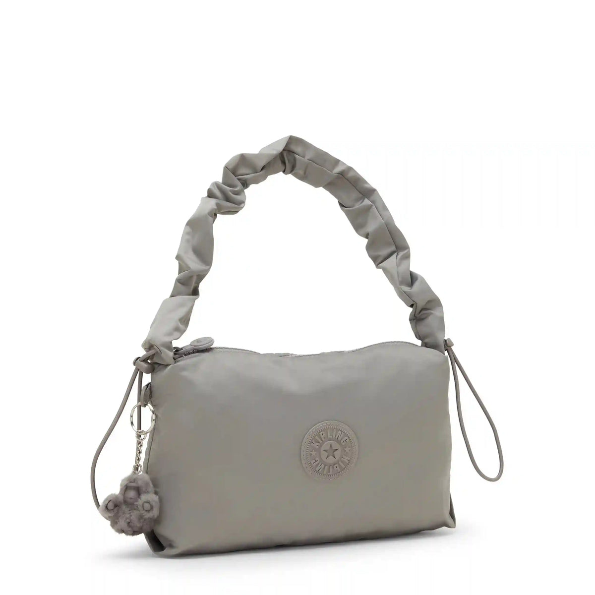 Eleni Smooth Satin Shoulder Bag
